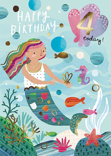 Picture of 4 TODAY BIRTHDAY CARD